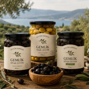 Gemlik Siyah Zeytin 1 kg